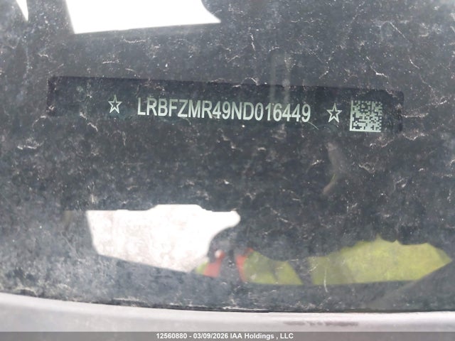 Продаж на аукціоні авто 2022 Buick Envision Awd Preferred, vin: LRBFZMR49ND016449, номер лоту: 12560880