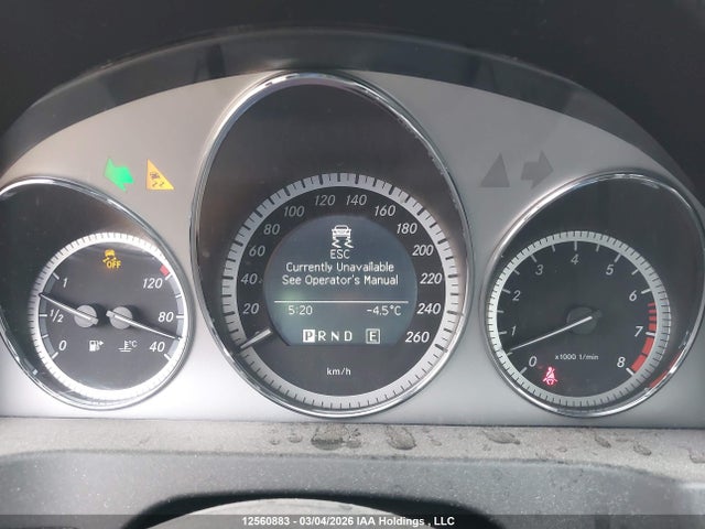 Aukcja sprzedaży 2011 Mercedes-benz C 250 4matic, vin: WDDGF8FB0BA527737, numer aukcji: 12560883