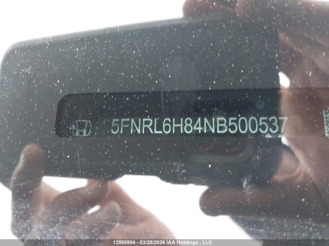 5FNRL6H84NB500537 Honda Odyssey