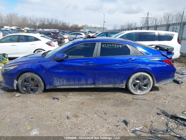 Auction sale of the 2021 Hyundai Elantra Preferred Ivt With Sun And Tech Package, vin: KMHLM4AG7MU106766, lot number: 12560886