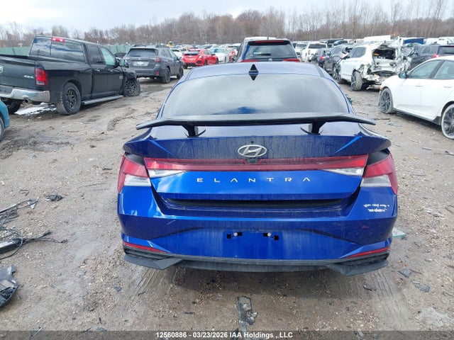 Auction sale of the 2021 Hyundai Elantra Preferred Ivt With Sun And Tech Package, vin: KMHLM4AG7MU106766, lot number: 12560886