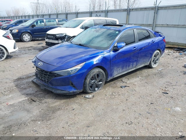 Auction sale of the 2021 Hyundai Elantra Preferred Ivt With Sun And Tech Package, vin: KMHLM4AG7MU106766, lot number: 12560886
