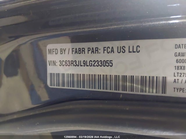 3C63R3JL9LG233055 RAM 3500 Laramie