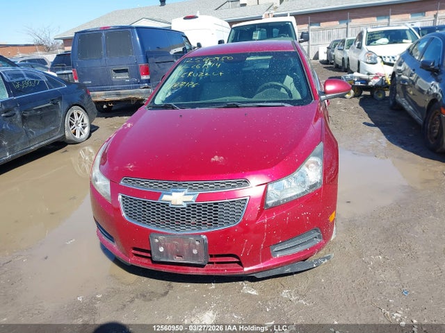 2011 Chevrolet Cruze Lt მანქანა იყიდება აუქციონზე, vin: 1G1PE5S92B7261514, აუქციონის ნომერი: 12560950