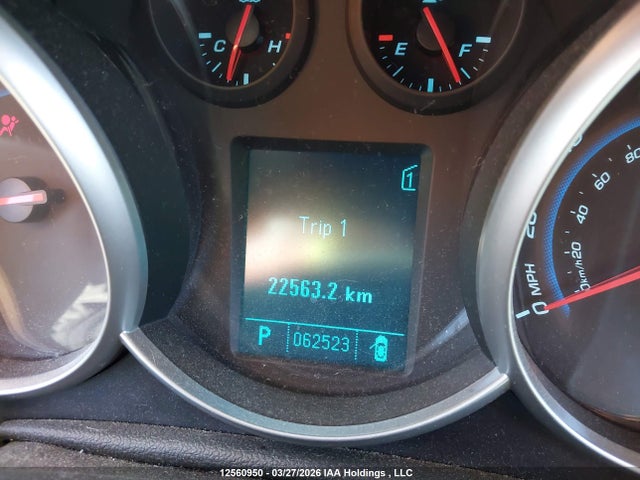 2011 Chevrolet Cruze Lt მანქანა იყიდება აუქციონზე, vin: 1G1PE5S92B7261514, აუქციონის ნომერი: 12560950