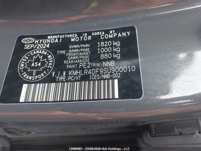 KMHLR4DF9SU900010 Hyundai Elantra N Line Ultimate