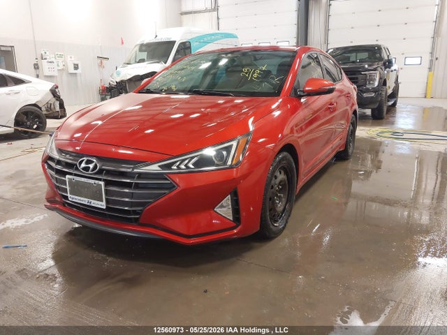 12560973 :رقم المزاد ، KMHD84LF3KU857244 vin ، 2019 Hyundai Elantra Preferred مزاد بيع
