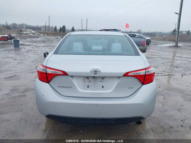 2014 Toyota Corolla L/le/le Pls/prm/s/s Pls მანქანა იყიდება აუქციონზე, vin: 2T1BURHEXEC072192, აუქციონის ნომერი: 12561015