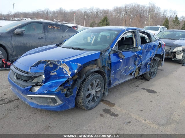 12561020 :رقم المزاد ، 2HGFC2F70KH037602 vin ، 2019 Honda Civic Ex مزاد بيع