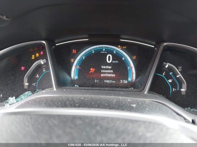 12561020 :رقم المزاد ، 2HGFC2F70KH037602 vin ، 2019 Honda Civic Ex مزاد بيع