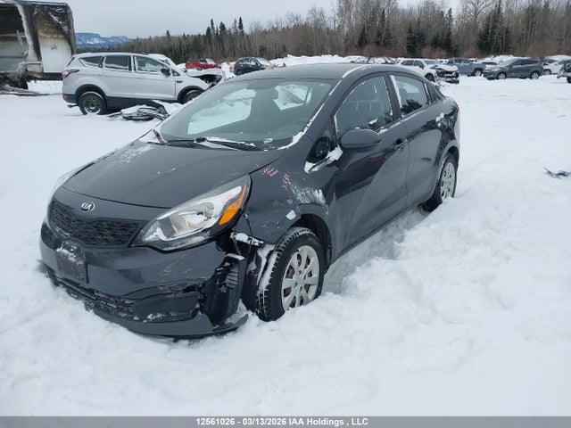 12561026 :رقم المزاد ، KNADM4A38F6524196 vin ، 2015 Kia Rio Ex/ex+/lx/lx+/sx مزاد بيع