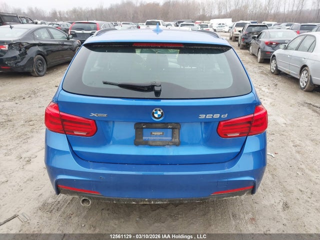 12561129 :رقم المزاد ، WBA8J1C58JA486191 vin ، 2018 Bmw 328d Xdrive Touring مزاد بيع