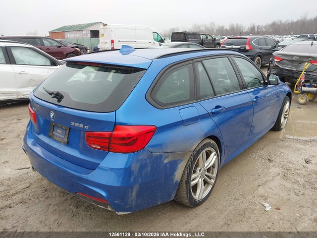 12561129 :رقم المزاد ، WBA8J1C58JA486191 vin ، 2018 Bmw 328d Xdrive Touring مزاد بيع