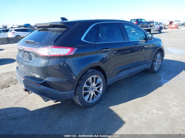 12561133 :رقم المزاد ، 2FMPK4K93FBB69217 vin ، 2015 Ford Edge Titanium مزاد بيع