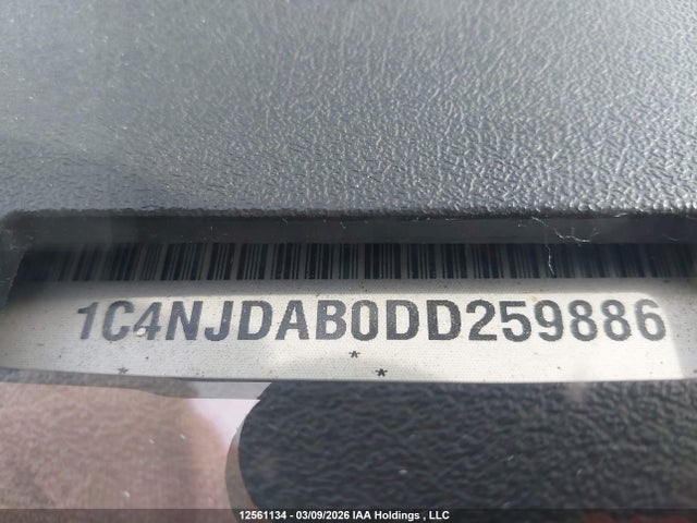 Aukcja sprzedaży 2013 Jeep Compass, vin: 1C4NJDAB0DD259886, numer aukcji: 12561134