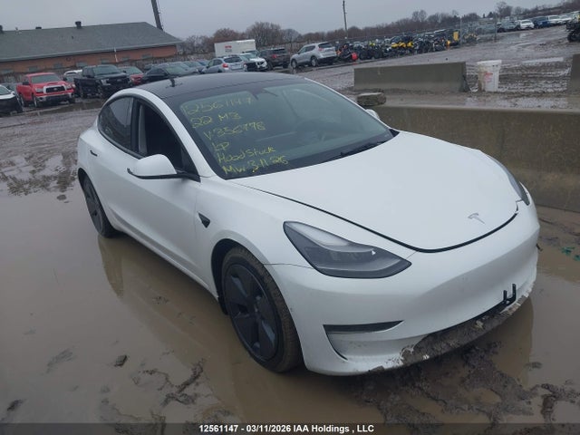 Aukcja sprzedaży 2022 Tesla Model 3 Rwd/standard Range, vin: 5YJ3E1EA3NF356778, numer aukcji: 12561147