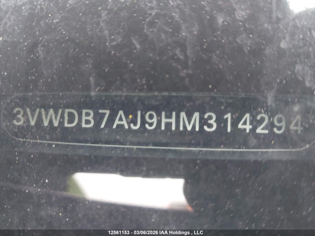 Aukcja sprzedaży 2017 Volkswagen Jetta Se, vin: 3VWDB7AJ9HM314294, numer aukcji: 12561153