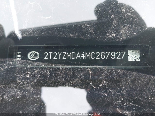 Продажа на аукционе авто 2021 Lexus Rx 350 F Sport, vin: 2T2YZMDA4MC267927, номер лота: 12561194