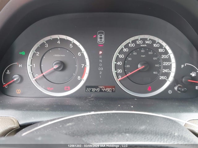 12561203 :رقم المزاد ، 1HGCP26808A810432 vin ، 2008 Honda Accord Exl مزاد بيع