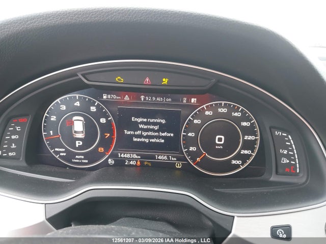 12561207 :رقم المزاد ، WA1VAAF72HD024375 vin ، 2017 Audi Q7 3.0t Technik مزاد بيع