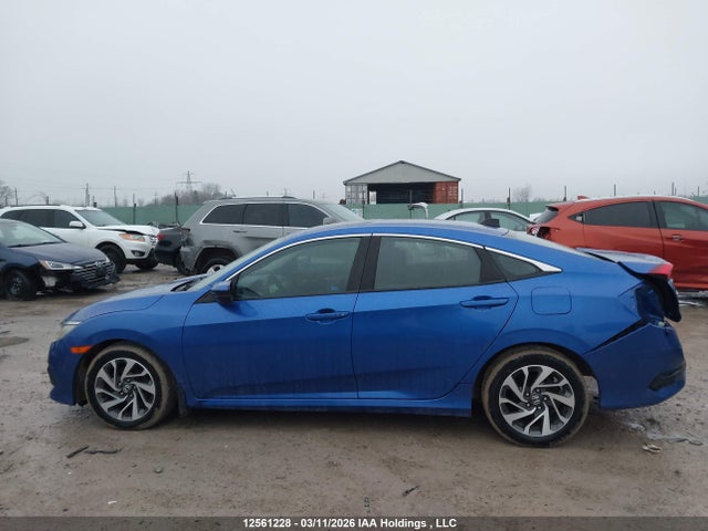 2016 Honda Civic Ex მანქანა იყიდება აუქციონზე, vin: 2HGFC2F72GH022879, აუქციონის ნომერი: 12561228