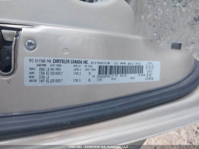 Aukcja sprzedaży 2015 Dodge Grand Caravan Crew, vin: 2C4RDGDG5FR551177, numer aukcji: 12561263