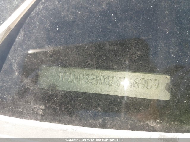 12561287 :رقم المزاد ، 1FAHP35NX8W146909 vin ، 2008 Ford Focus Se/sel/ses مزاد بيع