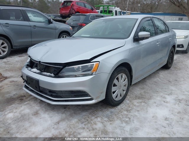 12561293 :رقم المزاد ، 3VW2K7AJ8FM413595 vin ، 2015 Volkswagen Jetta S مزاد بيع