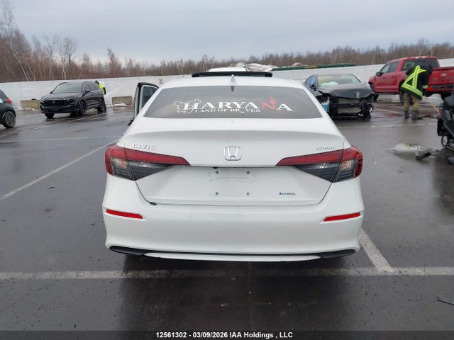 2025 Honda Civic Hybrid მანქანა იყიდება აუქციონზე, vin: 2HGFE4F85SH013939, აუქციონის ნომერი: 12561302