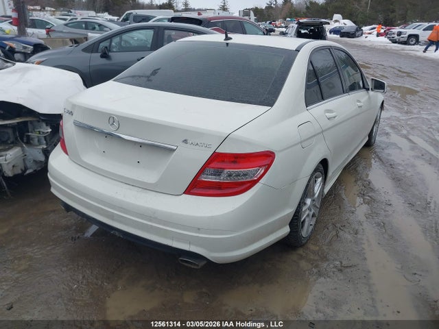 Aukcja sprzedaży 2011 Mercedes-benz C 300 4matic, vin: WDDGF8BBXBA499046, numer aukcji: 12561314