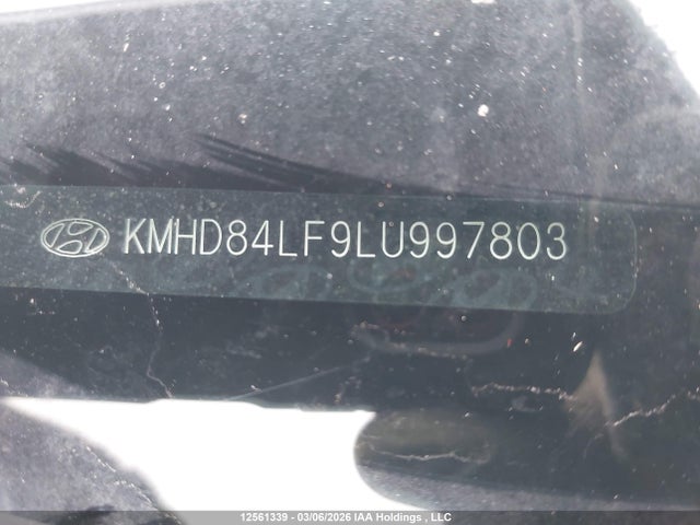 12561339 :رقم المزاد ، KMHD84LF9LU997803 vin ، 2020 Hyundai Elantra Sel/value/limited مزاد بيع