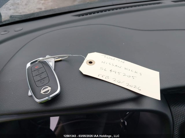 12561343 :رقم المزاد ، 3N1CP5CV5SL495205 vin ، 2025 Nissan Kicks Play Sv مزاد بيع