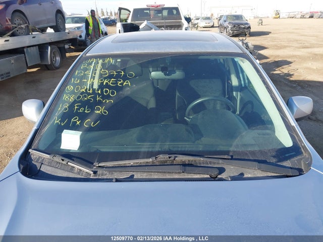 Auction sale of the 2014 Subaru Impreza Sport, vin: JF1GJAD64EH024400, lot number: 12509770