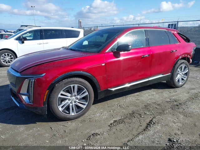 12561377 :رقم المزاد ، 1GYKPMRK4RZ103392 vin ، 2024 Cadillac Lyriq Tech Rwd مزاد بيع
