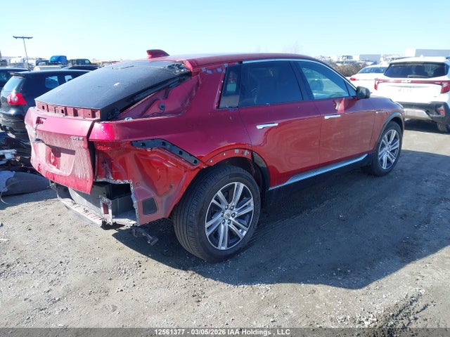 12561377 :رقم المزاد ، 1GYKPMRK4RZ103392 vin ، 2024 Cadillac Lyriq Tech Rwd مزاد بيع