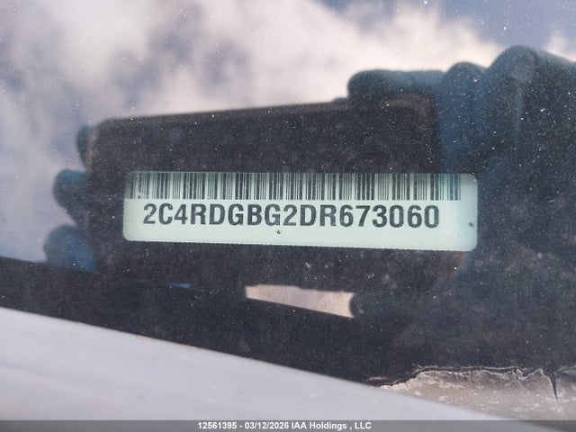 12561395 :رقم المزاد ، 2C4RDGBG2DR673060 vin ، 2013 Dodge Grand Caravan مزاد بيع