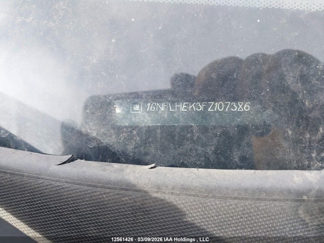 Продаж на аукціоні авто 2015 Chevrolet Equinox Ltz, vin: 1GNFLHEK3FZ107386, номер лоту: 12561426
