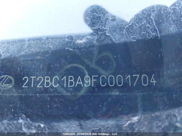 2T2BC1BA9FC001704 Lexus RX 450H