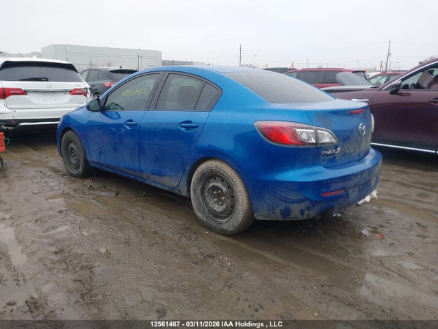 2012 Mazda Mazda3 Gx მანქანა იყიდება აუქციონზე, vin: JM1BL1UF5C1567968, აუქციონის ნომერი: 12561487