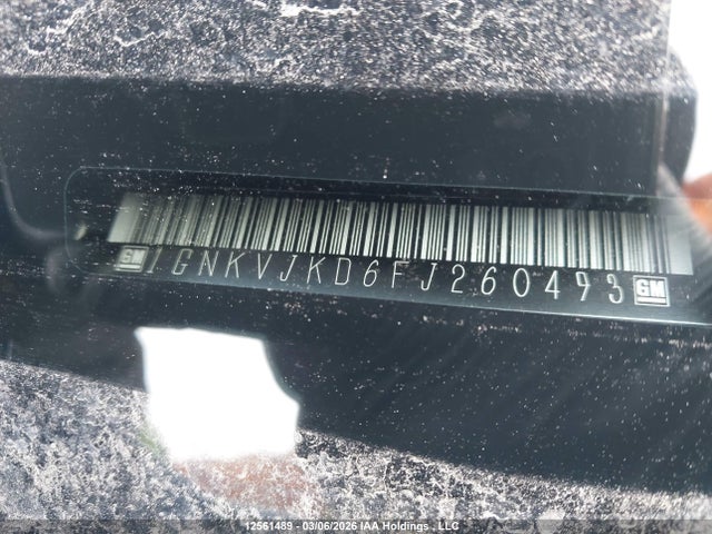 1GNKVJKD6FJ260493 Chevrolet Traverse Ltz