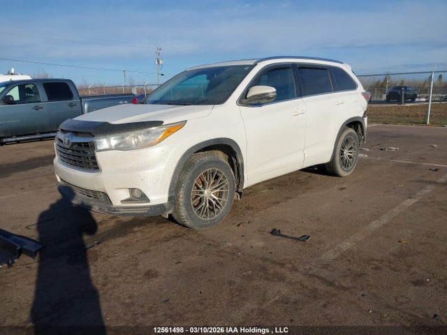 2016 Toyota Highlander Limited მანქანა იყიდება აუქციონზე, vin: 5TDDKRFH1GS334381, აუქციონის ნომერი: 12561498