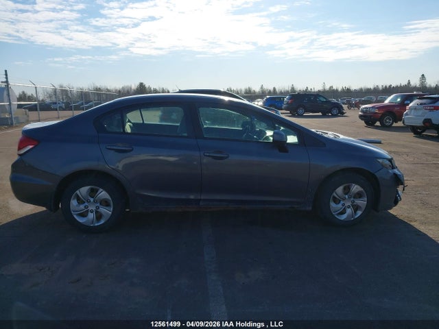 12561499 :رقم المزاد ، 2HGFB2F40DH109846 vin ، 2013 Honda Civic Lx مزاد بيع