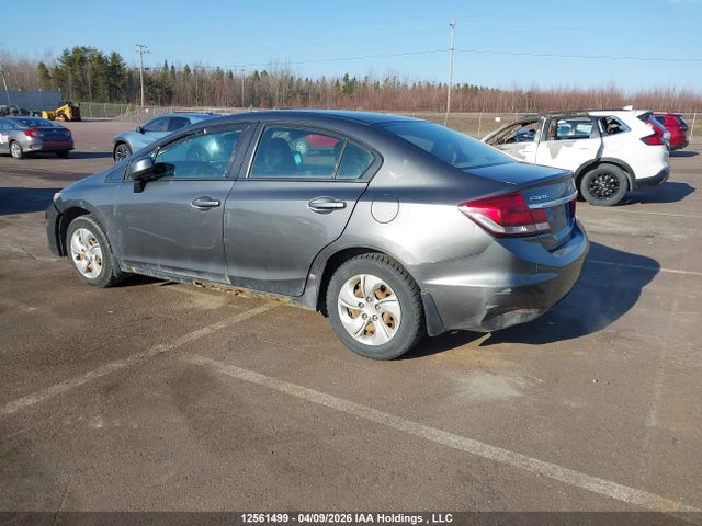 12561499 :رقم المزاد ، 2HGFB2F40DH109846 vin ، 2013 Honda Civic Lx مزاد بيع