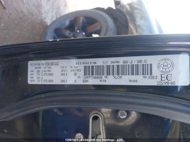 1C6RR7FT7HS848309 RAM 1500 St