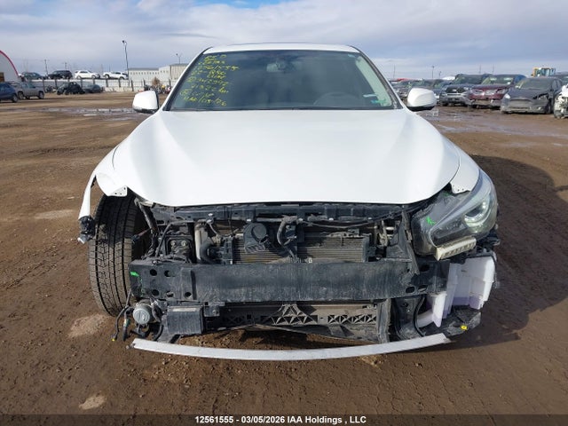 12561555 :رقم المزاد ، JN1EV7BRXNM342392 vin ، 2022 Infiniti Q50 Luxe مزاد بيع