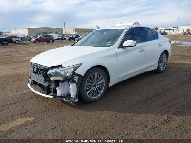 12561555 :رقم المزاد ، JN1EV7BRXNM342392 vin ، 2022 Infiniti Q50 Luxe مزاد بيع