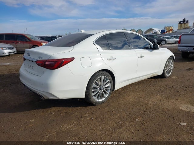 12561555 :رقم المزاد ، JN1EV7BRXNM342392 vin ، 2022 Infiniti Q50 Luxe مزاد بيع