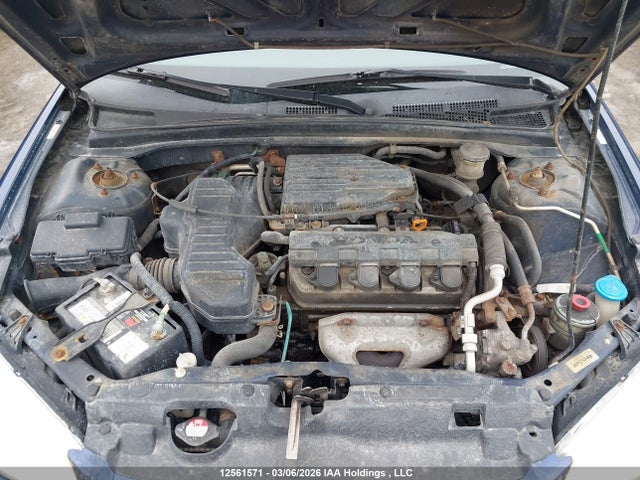 12561571 :رقم المزاد ، 2HGES16365H011192 vin ، 2005 Honda Civic Dx Vp مزاد بيع