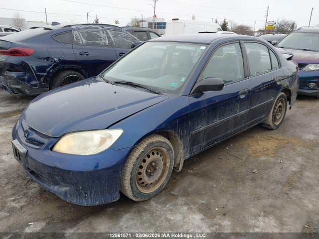 12561571 :رقم المزاد ، 2HGES16365H011192 vin ، 2005 Honda Civic Dx Vp مزاد بيع