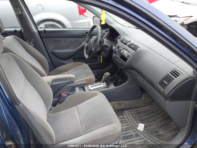 12561571 :رقم المزاد ، 2HGES16365H011192 vin ، 2005 Honda Civic Dx Vp مزاد بيع